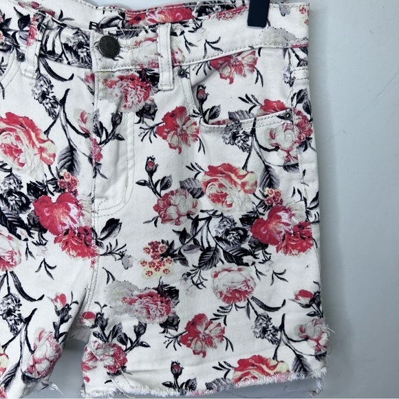 Urban Outfitters BDG Floral Cut offs Denim Shorts Size 28 Feminine - Picture 3 of 12